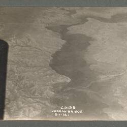 Photograph - 'Jordan Bridge,' Middle East, World War I, 5 Jan 1918