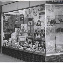 Photograph - Kodak Australasia Pty Ltd, Shop Front Display, Launceston, Tasmania, circa 1960s