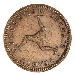 Coin - 1 Penny, Isle of Man, 1786