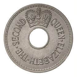 Coin - 1 Penny, Fiji, 1965