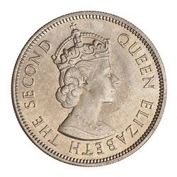 Coin - 20 Cents, Malaya & British Borneo, 1961