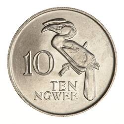 Coin - 10 Ngwee, Zambia, 1968