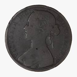 Coin - Penny, Queen Victoria, Great Britain, 1872