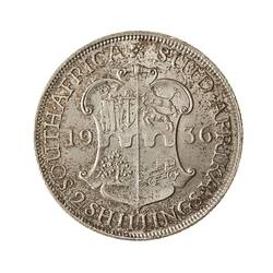 Coin - 2 Shillings, South Africa, 1936