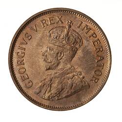 Coin - 1/2 Penny, South Africa, 1936