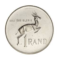 Coin - 1 Rand, South Africa, 1980