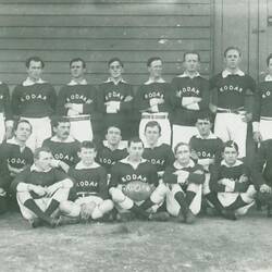 Photograph - Kodak Australasia Ltd, Football Team, circa 1911