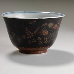 Bowl - Cloisonne on Porcelain, Kato Yoroku, Seto, Japan, Early Meiji Period, 1868-1880