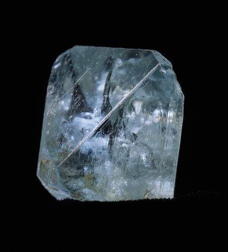 Clear crystal specimen.