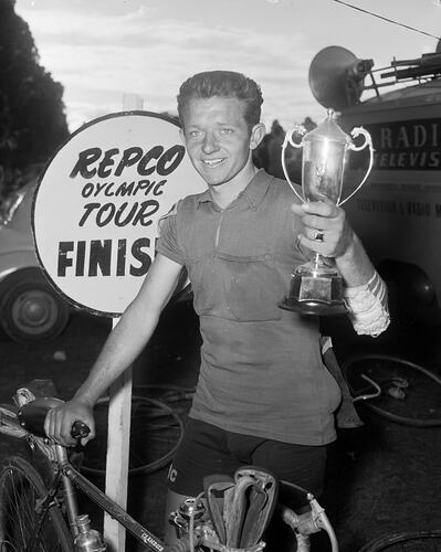 John O'Sullivan, 'Repco Olympic Tour' Cycling Race, Olympic Games, 1956