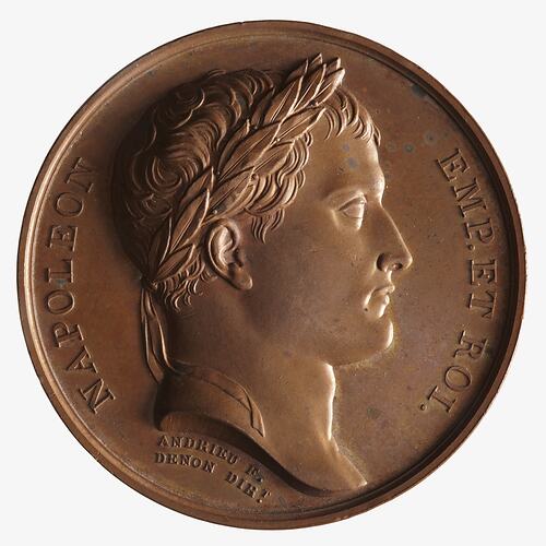 Medal - French Army on the Banks of the Vistula, Napoleon Bonaparte (Emperor Napoleon I), France, 1807