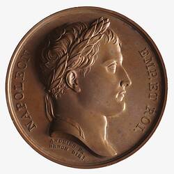 Medal - French Army on the Banks of the Vistula, Napoleon Bonaparte (Emperor Napoleon I), France, 1807