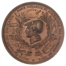 Medal - French School at Rome 1803, France, 1812