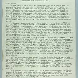Information Sheet - P&O SS Stratheden, 'Today's Events', Bay of Bengal, 29 Nov 1961