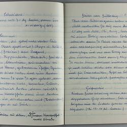 Notebook - Weaving Training, Dorothea Dunzinger