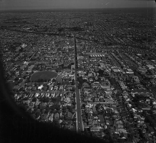 Negative - Aerial View of Malvern, Victoria, circa 1960-1970