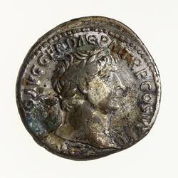 Coin - Denarius, Emperor Trajan, Ancient Roman Empire, 103-111 AD