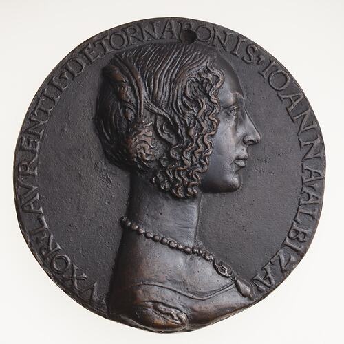 Electrotype Medal Replica - Giovanna Albizzi