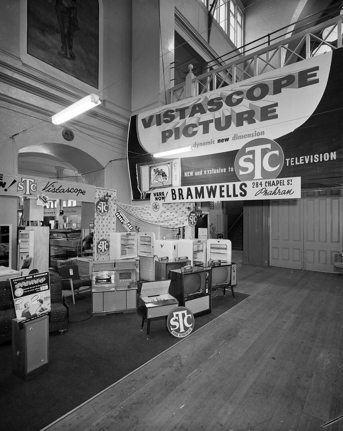 Negative Standard Telephone Cables Ltd Ideal Home Exhibition Stand