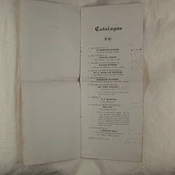 Catalogue - Arthur Tuckett & Son, Sale Sir Baldwin Spencer's Collection of Australian Pictures, 19 Dec 1919,