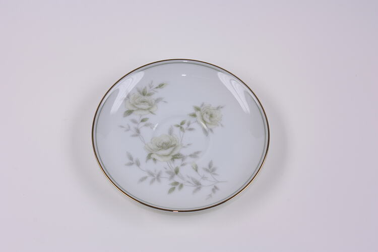 Saucer - Noritake China Coffee Set, Japan, 1940s