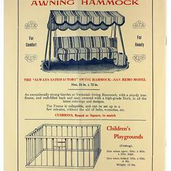 Catalogue - The Gair Manufacturing Co., Folding Furniture, 1936