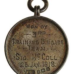 Medal - Southern Counties Cross Country Association Prize, England, Great Britain, 1918