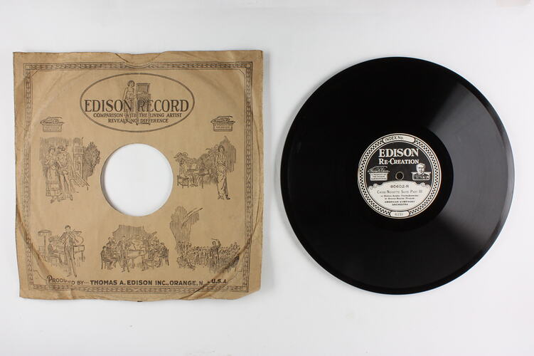 Disc Recording - Edison, Double-Sided, 'Casse-Noisette Suite Part III' & 'Casse-Noisette Suite Part IV', Unknown Date