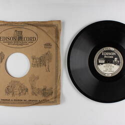 Disc recording - Edison, Double-Sided, Good Bye & Macushla, 1920-1929