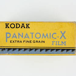 Film box printed with product details.