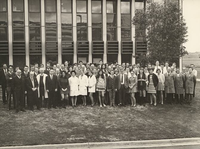 Kodak Australasia Pty Ltd, Research Lab Staff, Coburg, circa 1970
