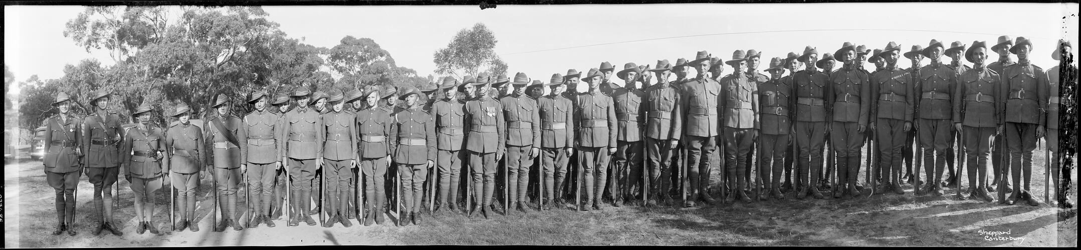 Australian Soldiers, Panorama