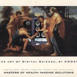 Postcard - Kodak Australasia Pty Ltd Health Imaging, 'The Art of Digital Science, by Kodak', circa 1998