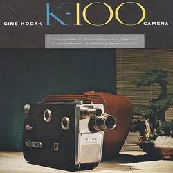 Cover page with photograph of camera and case.