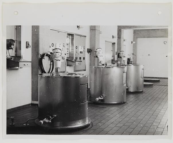 Kodak Australasia Pty Ltd, Gelatine Pasteurisation Room, Coburg, circa 1963