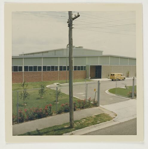 Exterior of Building 20, Kodak Factory, Coburg, circa 1960s
