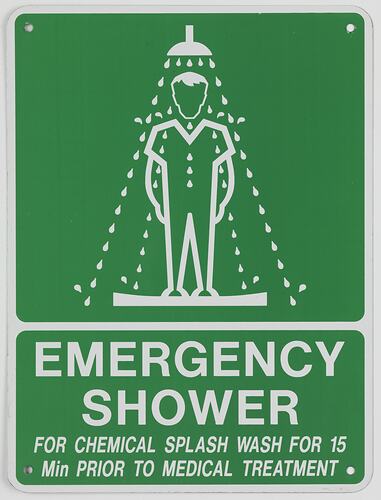 Sign - Emergency Shower