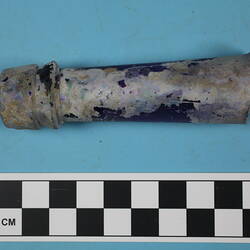 Bottle - Glass, Cobalt Blue, circa 1840-1920