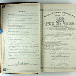 Open book with white pages and black printed text on both sides. Page 4.