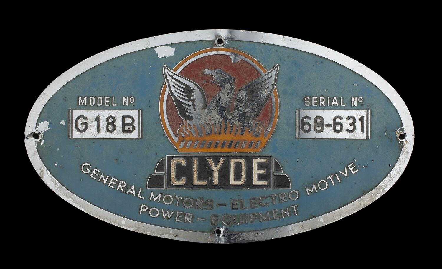 Locomotive Builders Plate - Clyde Engineering Co. Ltd., Granville Works ...