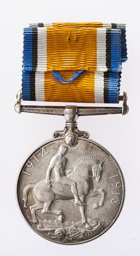 Medal - British War Medal, Specimen, Great Britain, 1914-1920 - Reverse