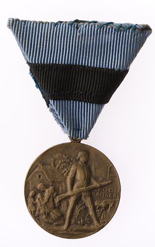 Medal - Vabadussja Medal 'Kodu Kaitseks', Estonia, 1918-1920 - Obverse