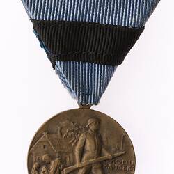 Medal - Vabadussja Medal 'Kodu Kaitseks', Estonia, 1918-1920 - Obverse