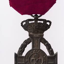 Medal - Order of George I, Silver, Greece, 1915 - Obverse