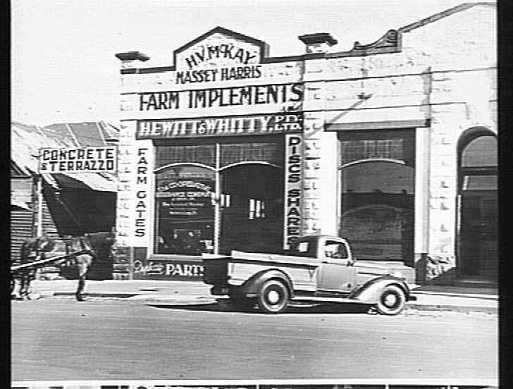 Photograph H.V. McKay Massey Harris, Farm Equipment Manufacture