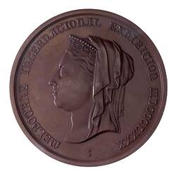 Medal - Melbourne International Exhibition, Bronze Prize, Specimen, Victoria, Australia, 1880