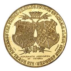 Medal - Royal Wedding, Numismatic Association of Victoria, 1981 AD
