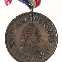 Medal - Captain Cook Bicentenary, 1970 AD