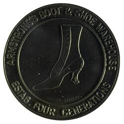 Medal - Armstrong Shoe Mart, Frankston, 1985 AD
