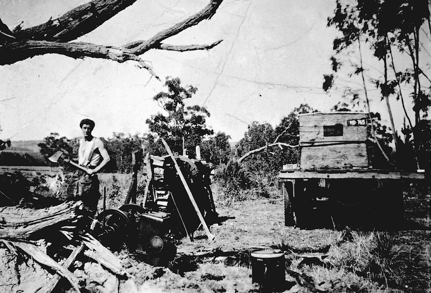 Negative Nar Nar Goon, Victoria, 1938